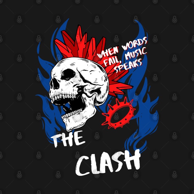 the clash ll punkoholic by daley doodles