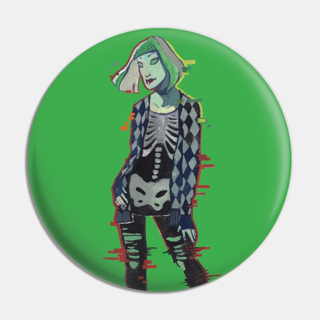 Goth Hera Pin by marinavermilion