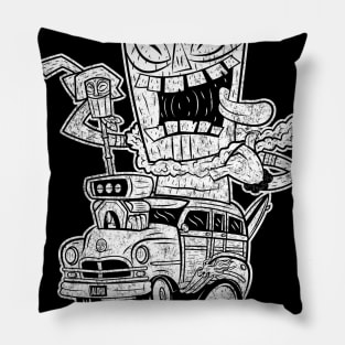 Tiki Rod! Pillow