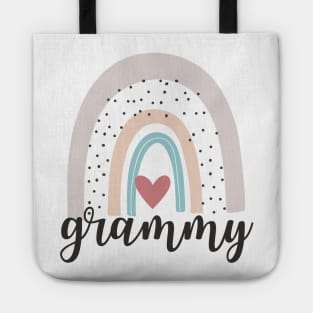 Pastel Rainbow Grammy Tote