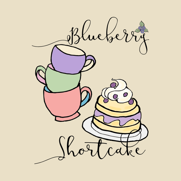 Blueberry Shortcake by ThaisMelo