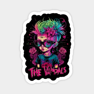 Punk Girl - The Vandals Vintage Magnet