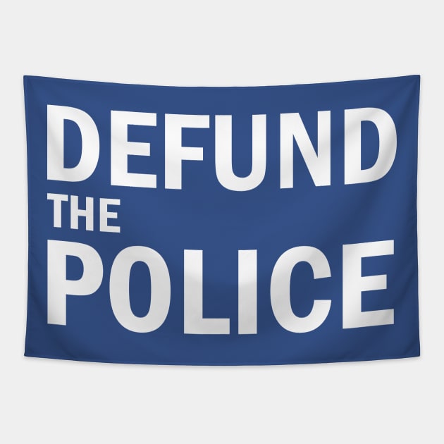 Defund The Police Tapestry by valentinahramov