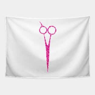 Scissors - Pink Tapestry