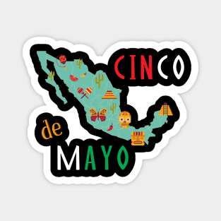 cinco de mayo mexicano Magnet