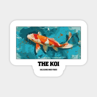 Lucky Koi Fish Japan Magnet