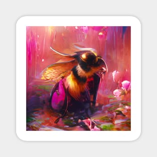 Aesthetic Bee Magnet