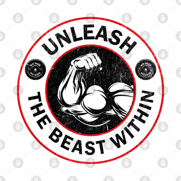 Unleash the beast within by HB Shirts