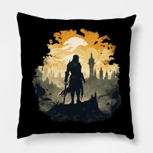 dark soul Pillow