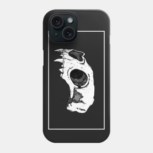 Cute Cat Skull Phone Case