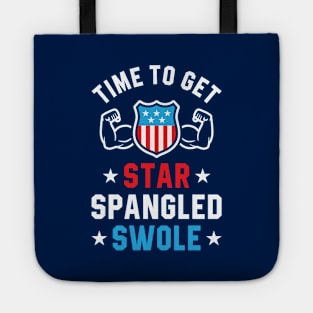 Time To Get Star Spangled Swole Tote