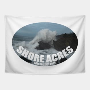 Shore Acres State Park Oregon Tapestry