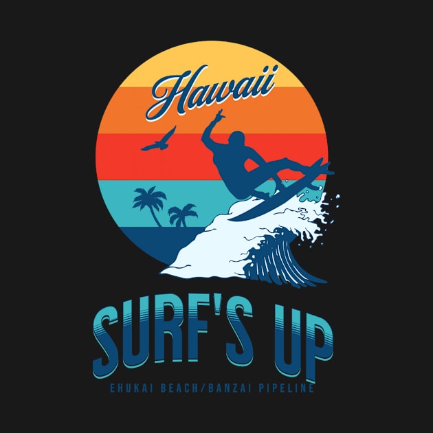 Surf's Up Banzai Pipeline by puravidavisions