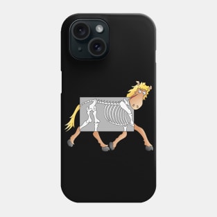 Horse Xray Cartoon Phone Case