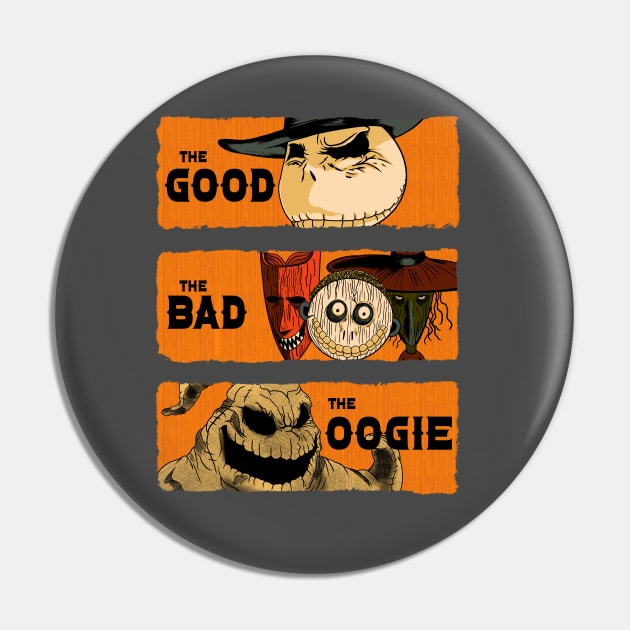 The Good, The Bad, and the Oogie Pin by seamustheskunk