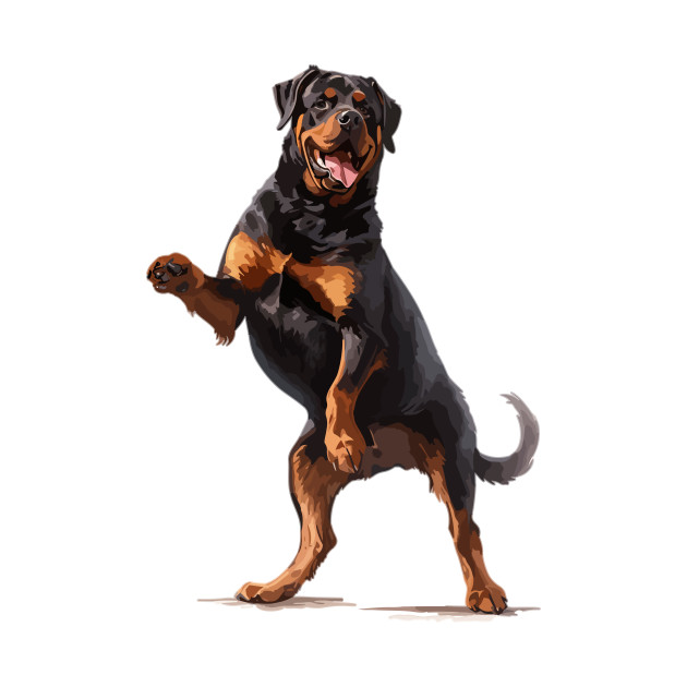 Rottweiler Dog Lover Rottweiler Dog Competition by QQdesigns