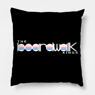 Inverted Boardwalk Kings Font Pillow