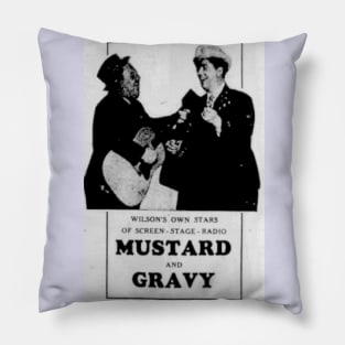 Mustard & Gravy Pillow