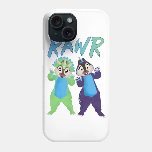 Rawr! Phone Case by Yellow Hexagon Designs