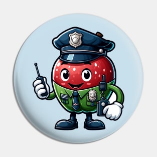 police apple Pin