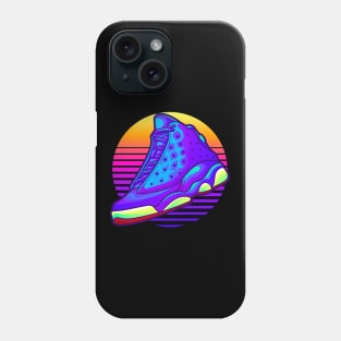 Retrowave Playoffs Sneaker Phone Case