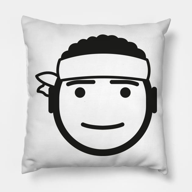 Stranger things - Lucas Pillow by Lionti_design