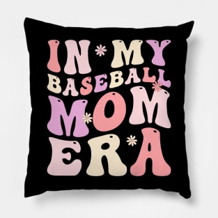 In my baseball Mom era Pillow