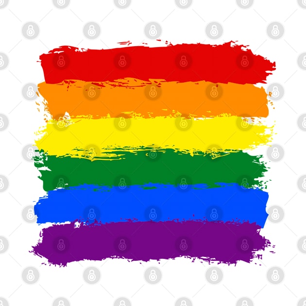 Bandeira LGBT by Medita na Cor