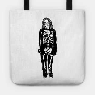 Phoebe Skeleton Suit Tote