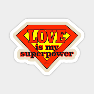 LOVE Superpower Magnet