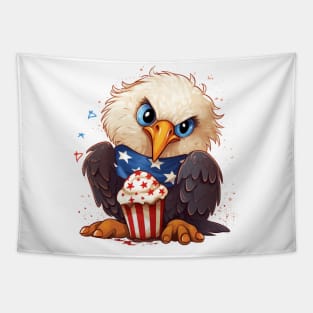 4th of July Baby Bald Eagle #2 Tapestry