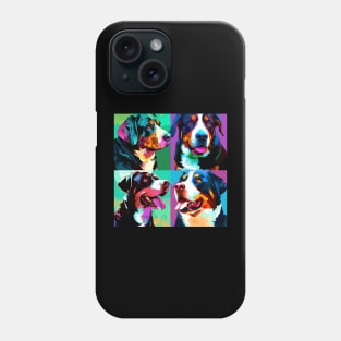 Greater Swiss Mountain Dog Pop Art - Dog Lover Gifts Phone Case