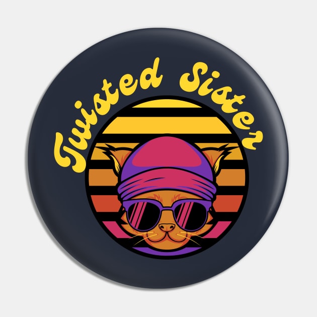 twisted sister Pin by Oks Storee