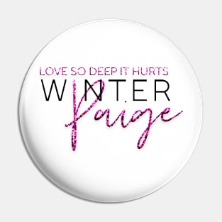 Winter Paige Logo Pin