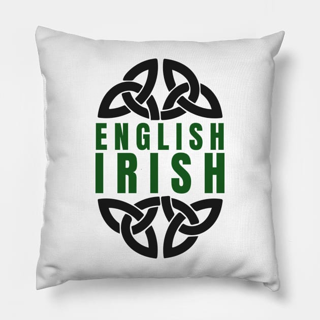 English Irish Pillow by TrueCelt