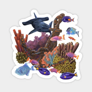 Underwater world Magnet