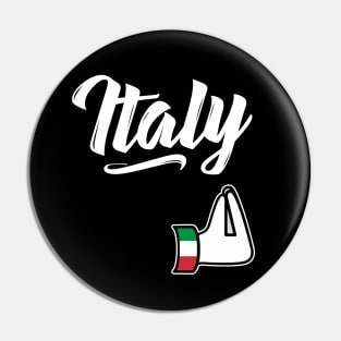 Italy Italian Hand Gesture Italia Funny Humor Gift Pin