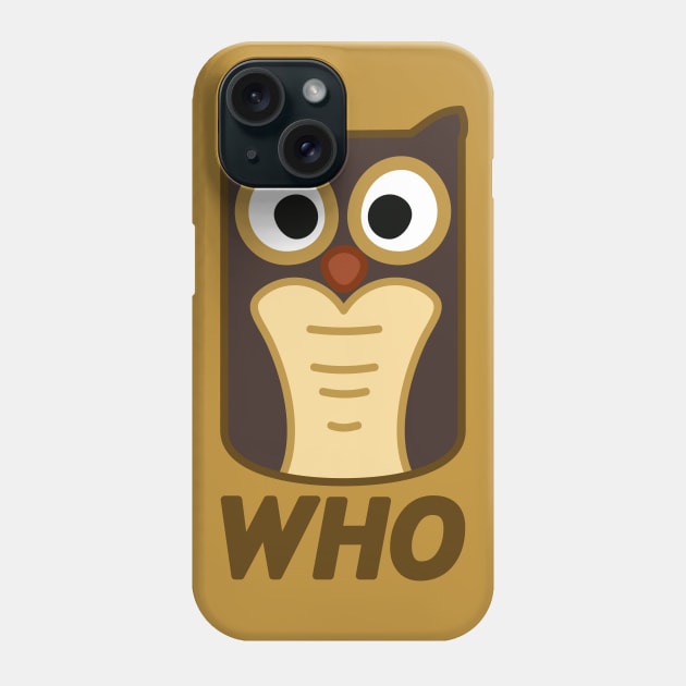 Owl Who - Mabel's Sweater Collection Phone Case by Ed's Craftworks