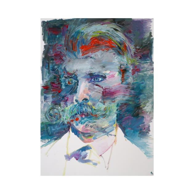 FRIEDRICH NIETZSCHE oil portrait by lautir