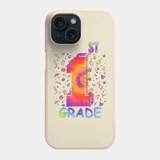 first grade  funny back to school Phone Case
