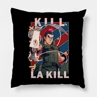 Tsumugu Kinagase Kill La Kill Kiru Ra Kiru Retro Pillow