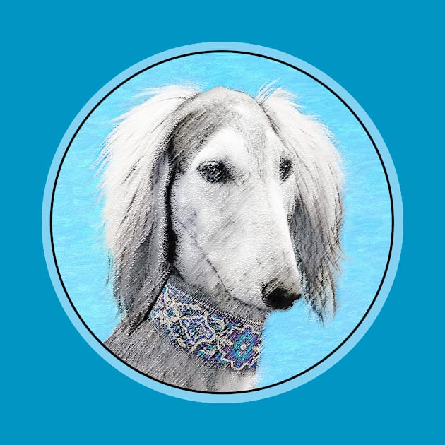 Saluki (Silver) by Alpen Designs