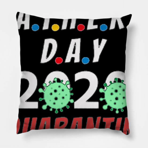 Fathers Day 2020 Quarantined Pillow by ReD-Des