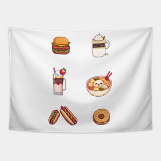 Food Packs Tapestry