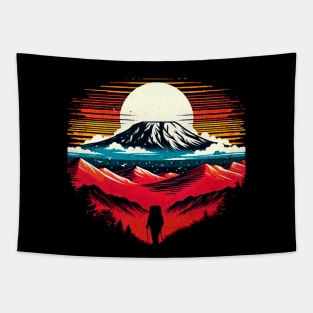 Mt. Kilimanjaro Tansania Design Tapestry