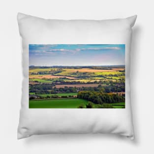 South Downs Beacon Hill Hampshire England Pillow