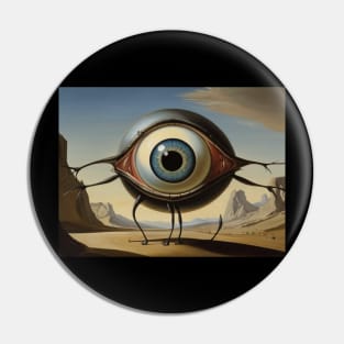 Surreal Eye II Pin