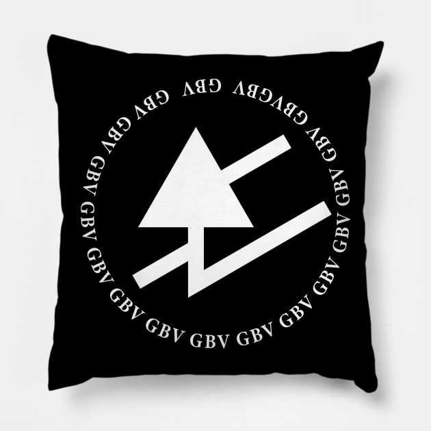 Guided By Voices Band 2 Pillow by Leblancd Nashb