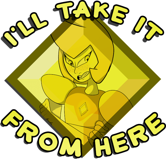 Yellow Diamond in Diamond Kids T-Shirt by Shrew_Boi