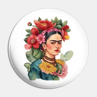 Frida Kahlo Pin